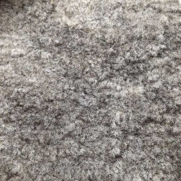 VTG Vecchio Ponte 100% Shearling Lamb Leather Coat Black Made in Italy 4T RARE - Picture 8 of 9